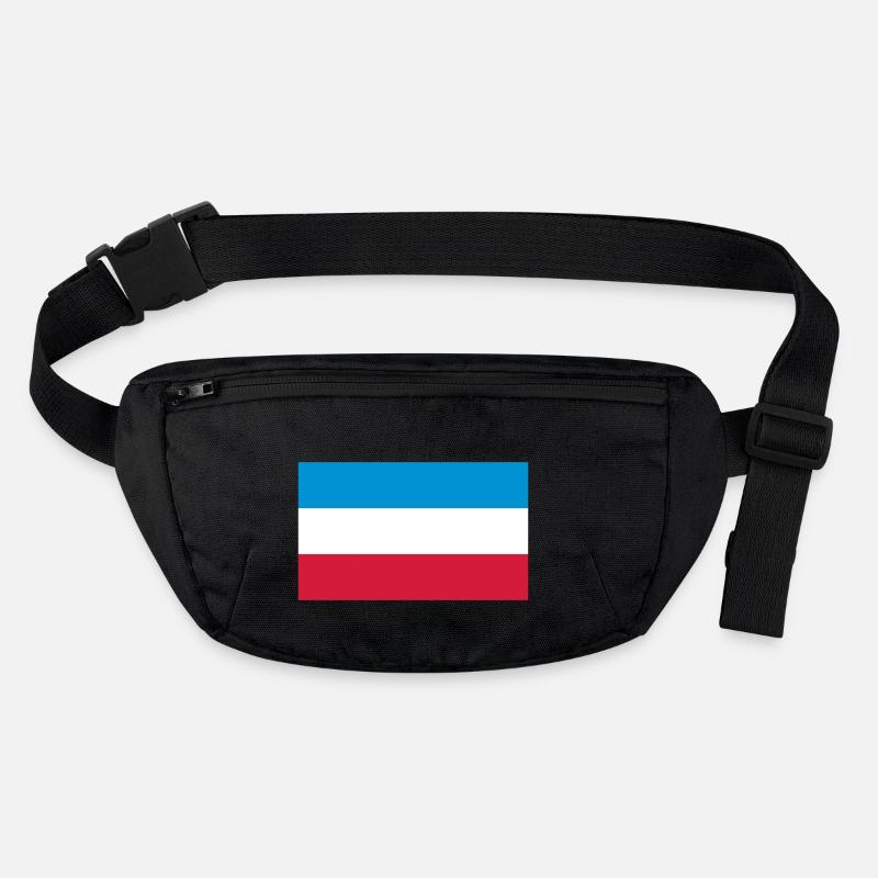 Schleswig-Holstein Fahne Stanley/Stella recycelte Gürteltasche