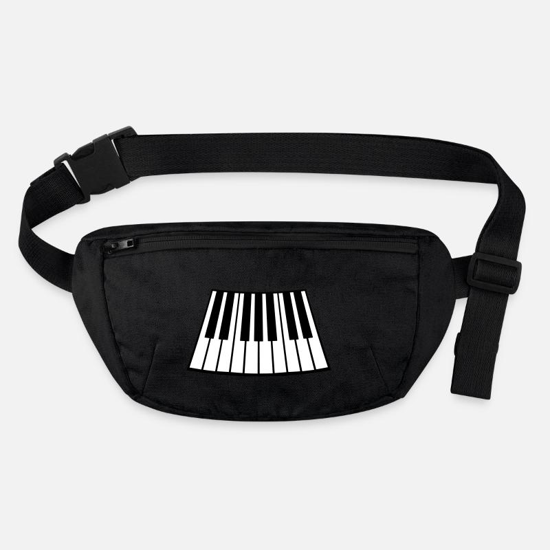 Piano Touches Instrument Jouant de la musique classique Sac banane recyclé Stanley/Stella