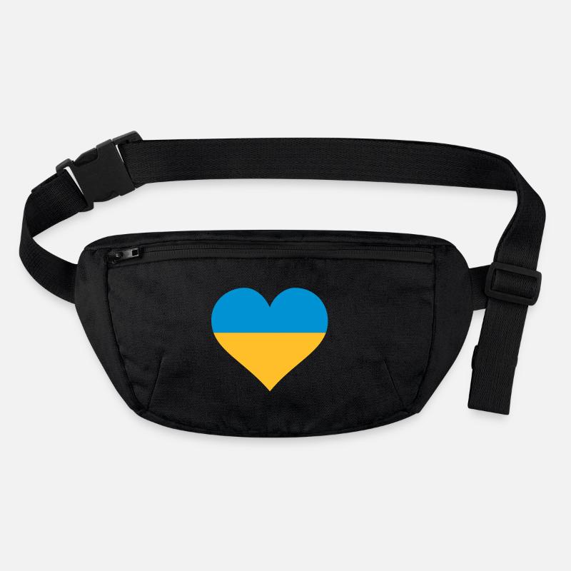 ukraine herz Stanley/Stella recycled Hip Bag 