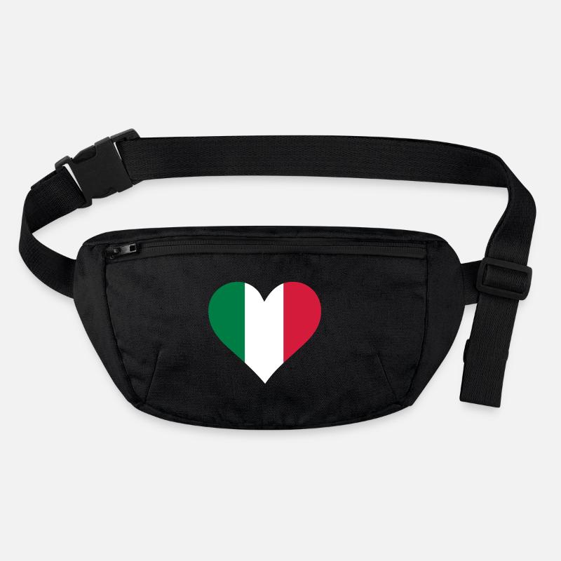 Un coeur pour l Italie Sac banane recyclé Stanley/Stella