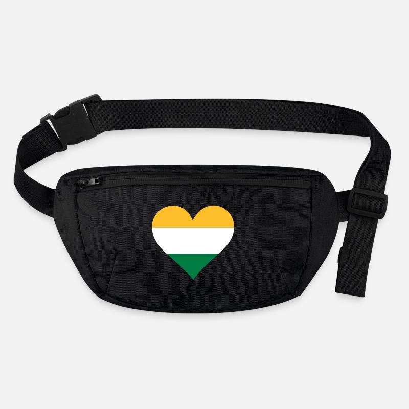 A heart for India Stanley/Stella recycled Hip Bag 