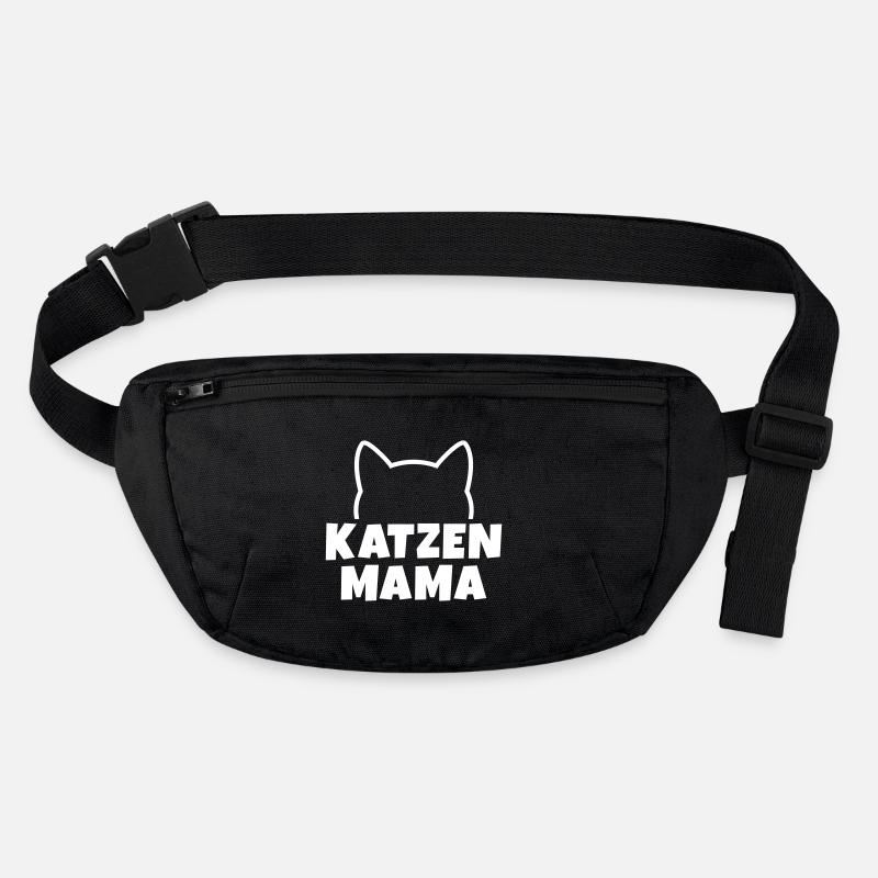Katzenmama Stanley/Stella recycelte Gürteltasche