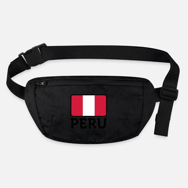 Drapeau national du Pérou Sac banane recyclé Stanley/Stella