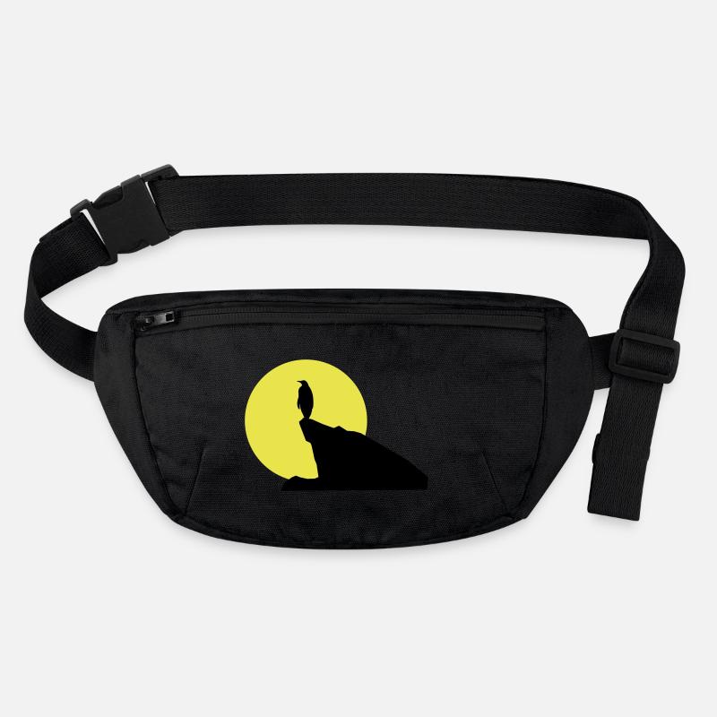 pinguin_bei_vollmond Stanley/Stella recycelte Gürteltasche