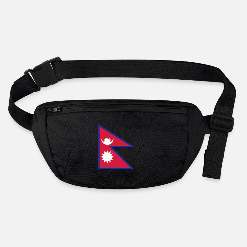 National Flag Of Nepal Stanley/Stella recycled Hip Bag 