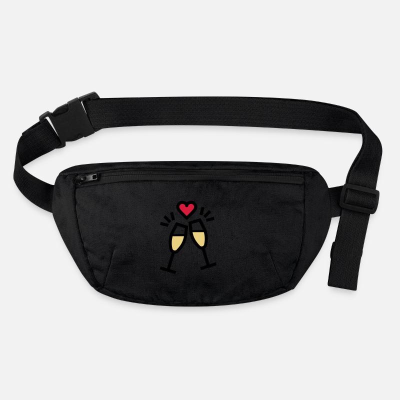 or sparkling wine for Valentine's Day Stanley/Stella recycled Hip Bag 