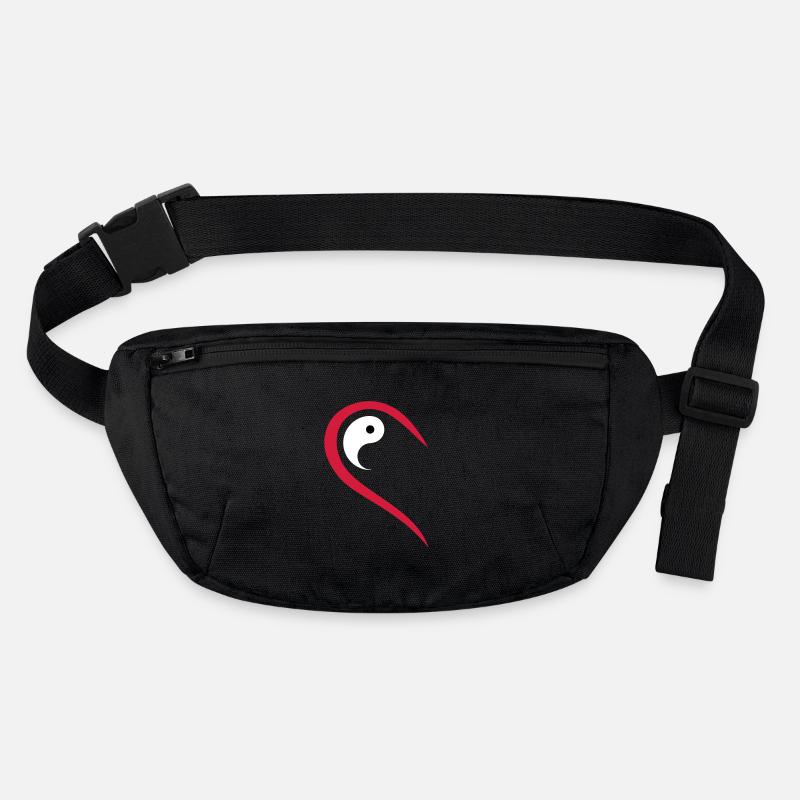 Half Heart Yang Seeks Yin Valentine's Day Partner Stanley/Stella recycled Hip Bag