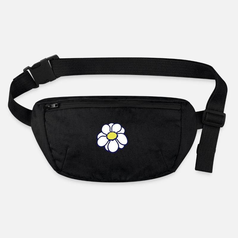 Small Marguerite Flower White Decorative Beautiful Nature Stanley/Stella recycled Hip Bag 