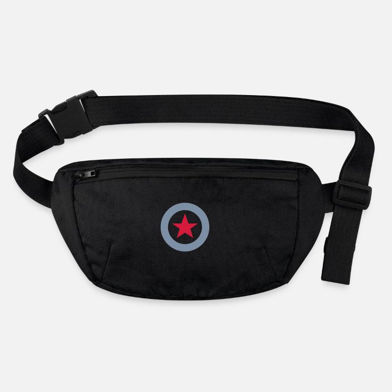 encerclé étoiles / circled star (2c) Sac banane recyclé Stanley/Stella