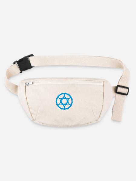 vitesse de vélo - Sac banane recyclé Stanley/Stella - blanc naturel - Devant