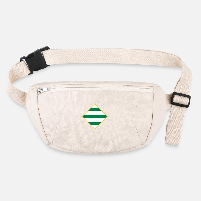 Vert et blanc Sac banane recyclé Stanley/Stella