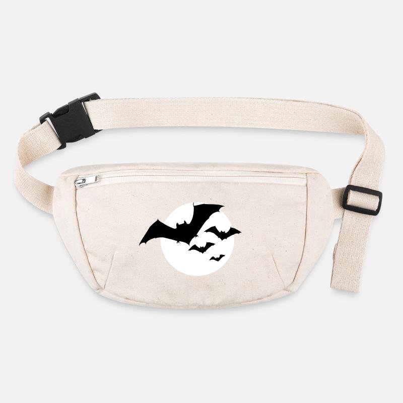 Halloween bat swarm 1c Stanley/Stella recycled Hip Bag 