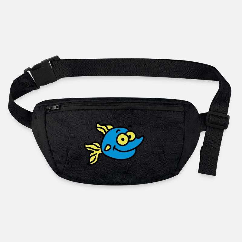 funny fish Stanley/Stella recycled Hip Bag 