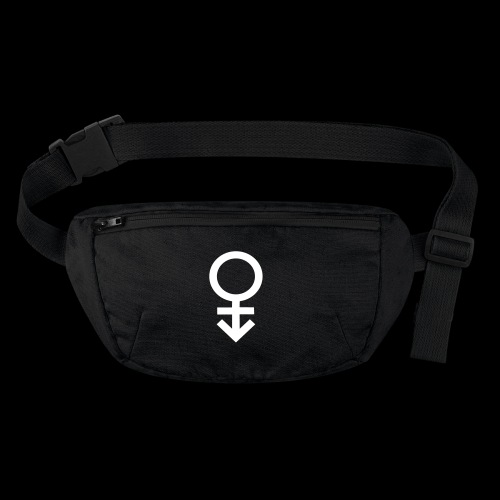 Genderqueer symbol - Stanley/Stella recycled Hip Bag 