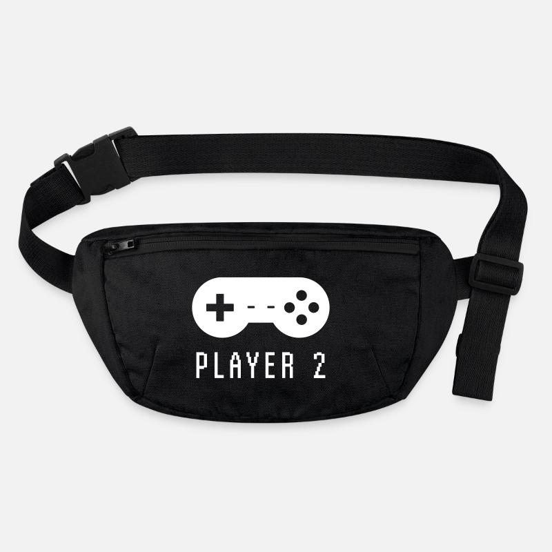 Gamer Player 2 - Sac banane recyclé Stanley/Stella - noir