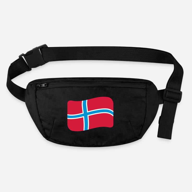 norwegen_flagge_3c Stanley/Stella recycelte Gürteltasche