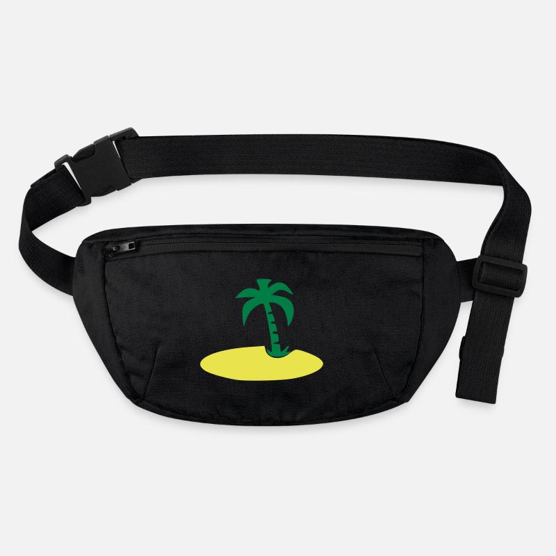 Insel mit Palme Stanley/Stella recycelte Gürteltasche