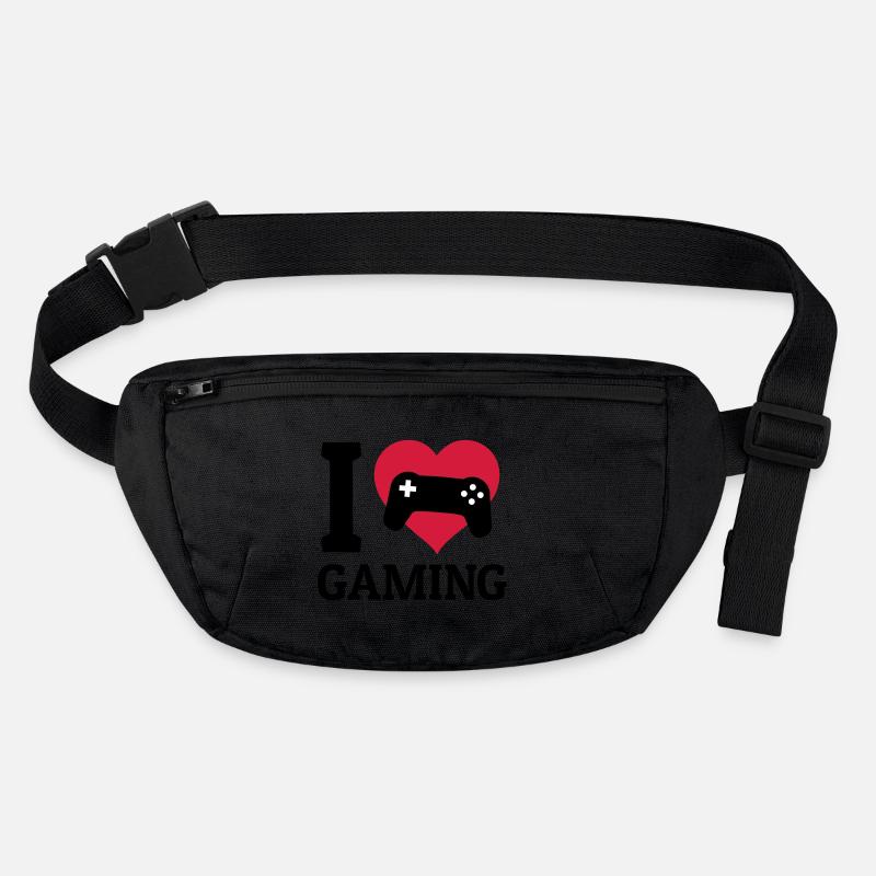I love gaming Stanley/Stella recycelte Gürteltasche