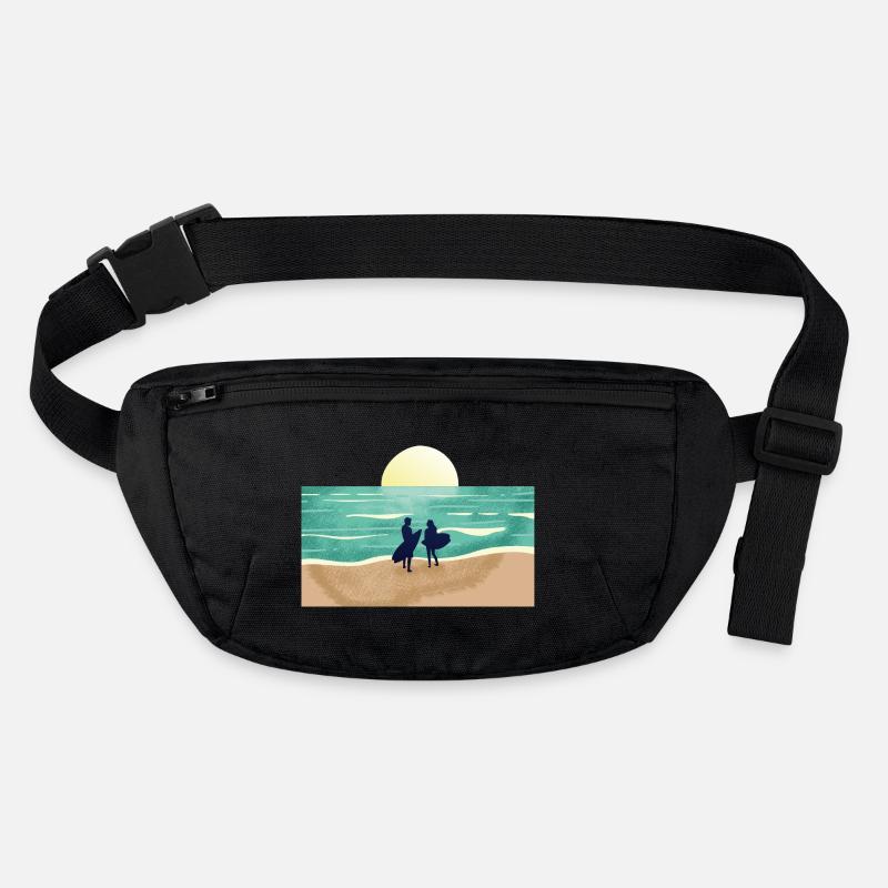 Summer Sunset Surfer Stanley/Stella recycelte Gürteltasche