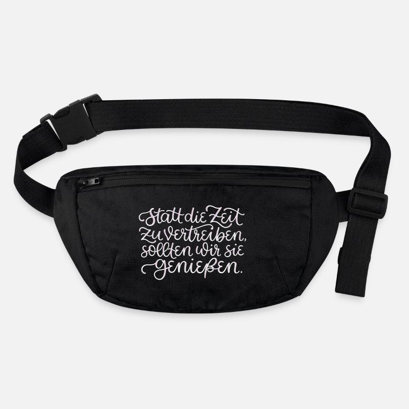 Zeit Genießen Stanley/Stella recycelte Gürteltasche