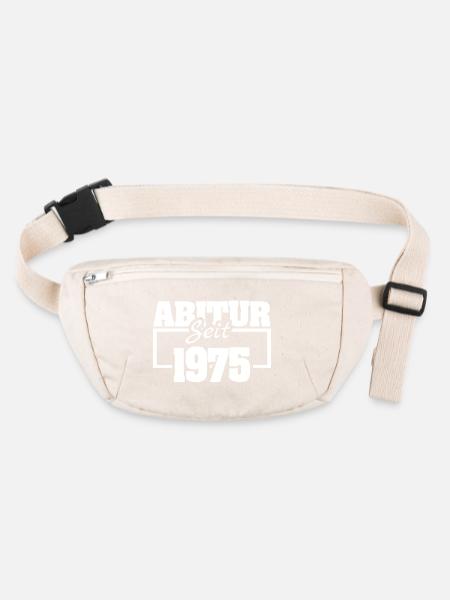1975 - Stanley/Stella recycled Hip Bag  - natural - Front