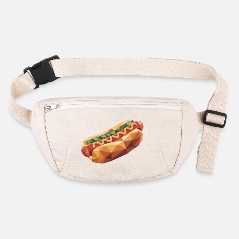 Hot Dog - Cool Fastfood Logo Stanley/Stella recycled Hip Bag 