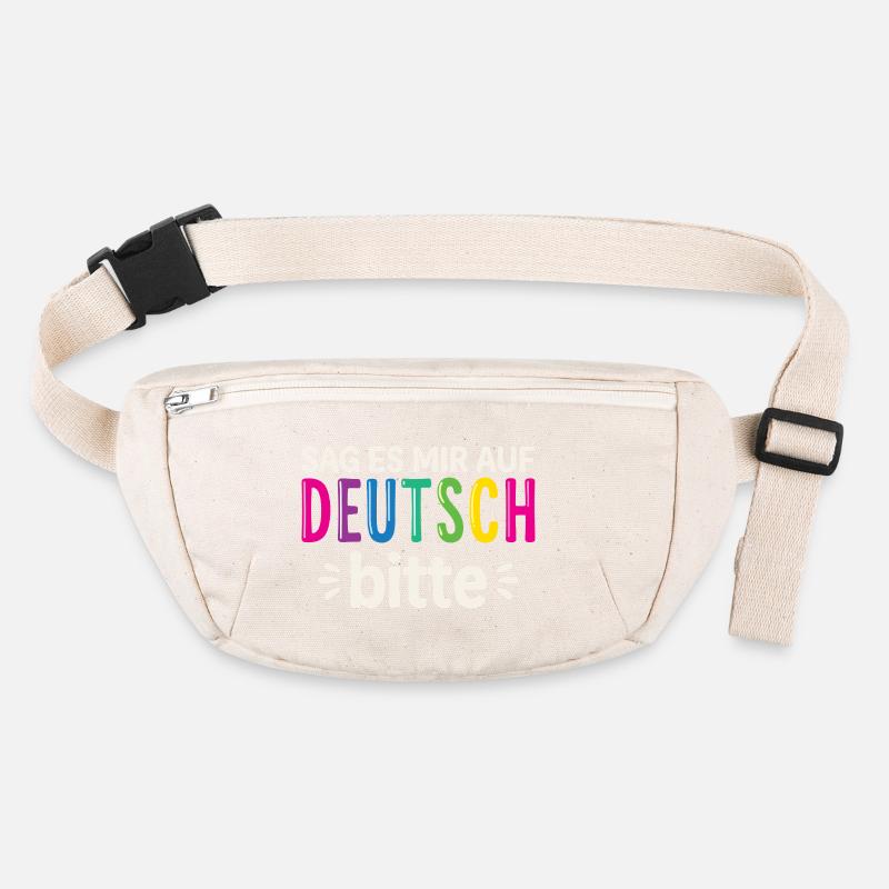 Enseignant bilingue allemand en Allemagne Sac banane recyclé Stanley/Stella