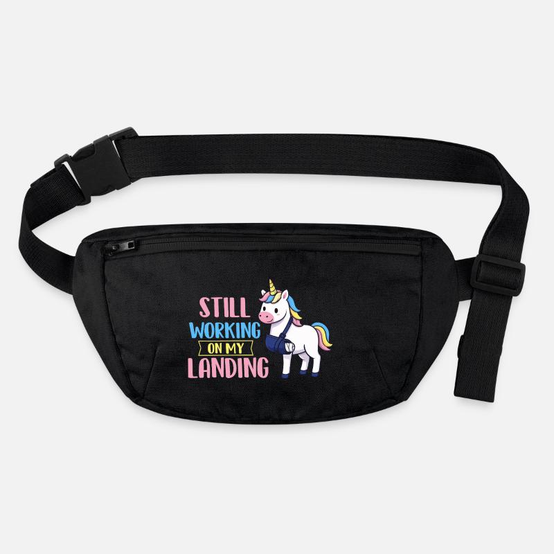 Still Working On My Landing Arm Recovery Stanley/Stella recycled Hip Bag 