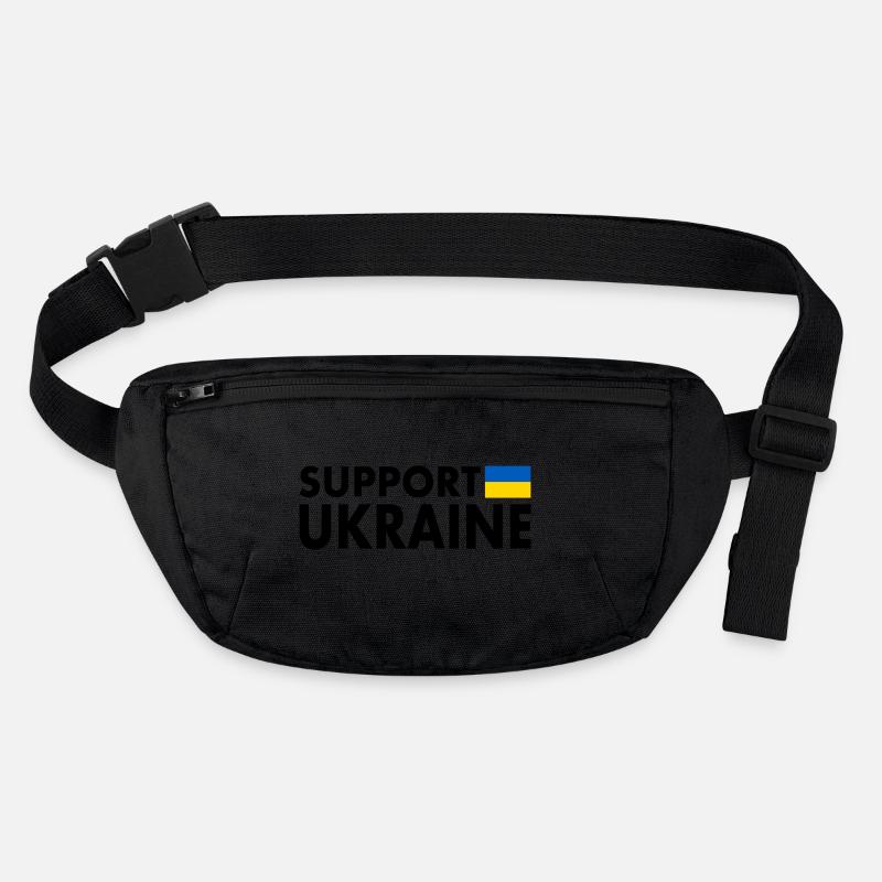 Support ukraine Stanley/Stella recycelte Gürteltasche