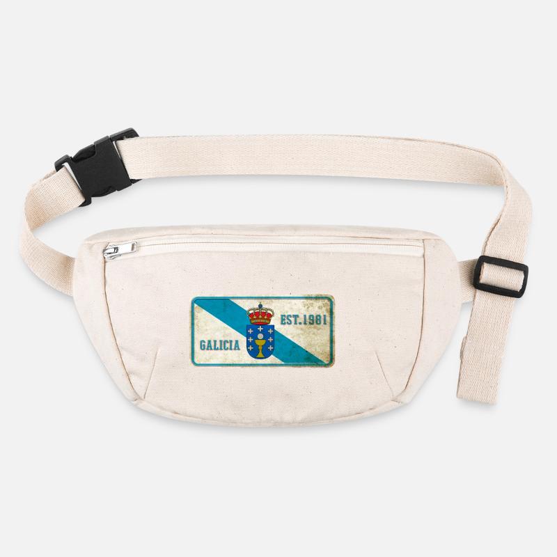 Galicien Vintage Schild Stanley/Stella recycelte Gürteltasche