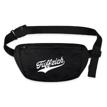 Fuffzich - Fünfzigster Geburtstag - Stanley/Stella recycelte Gürteltasche - Schwarz - Vorne