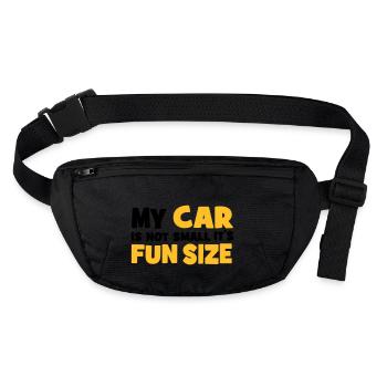 Car - Stanley/Stella recycled Hip Bag  - black - Front