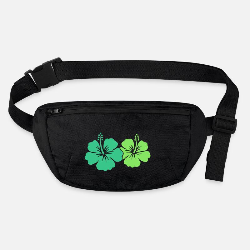 Hibiscus Flower Stanley/Stella recycled Hip Bag 