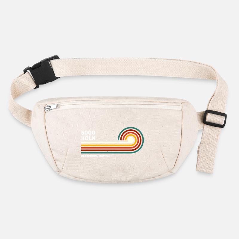 Cologne Chemise Rétro Oldschool 5000 Code Postal Souvenir Sac banane recyclé Stanley/Stella