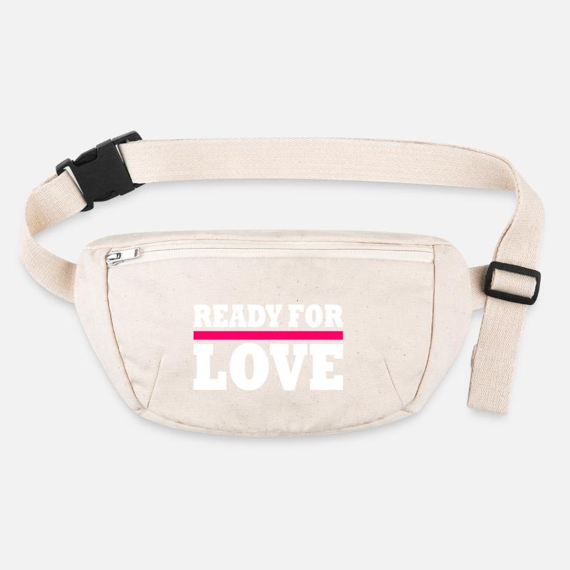 Ready for love Stanley/Stella recycelte Gürteltasche