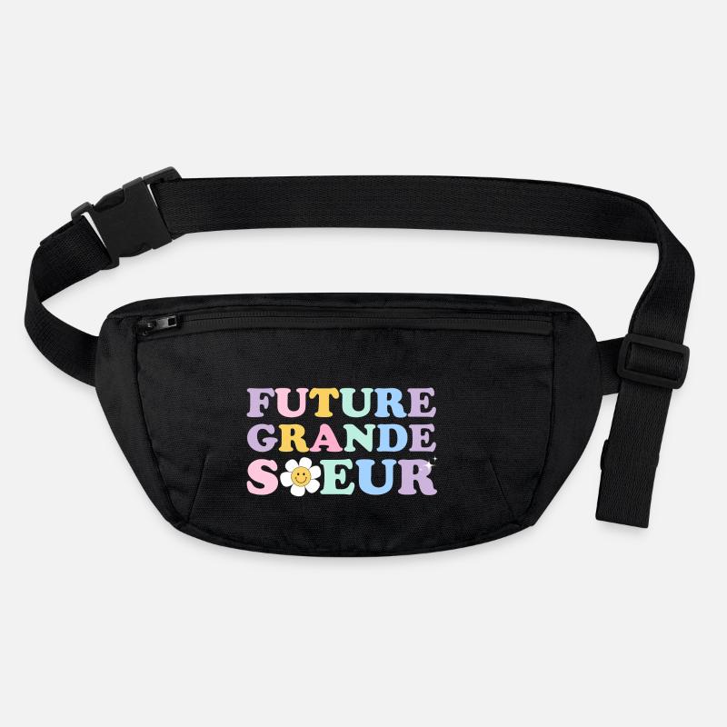 Future grande soeur annonce naissance groovy Sac banane recyclé Stanley/Stella