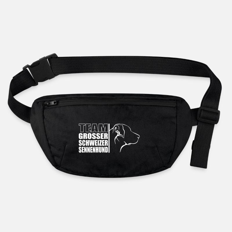 TEAM Grosser Schweizer Sennenhund Hunde Wilsigns Stanley/Stella recycelte Gürteltasche