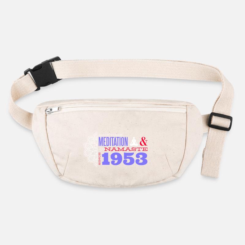 1953 - 72 ans de zen, de force et de sérénité Sac banane recyclé Stanley/Stella