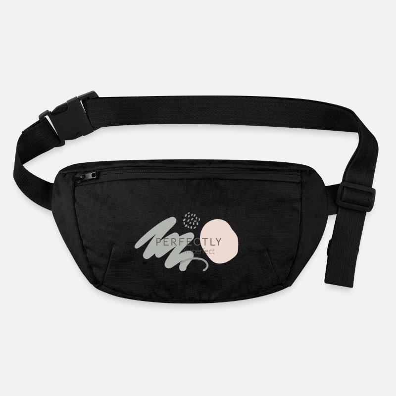 Perfekt unvollkommen lustiger Spruch Perfektionist Stanley/Stella recycelte Gürteltasche