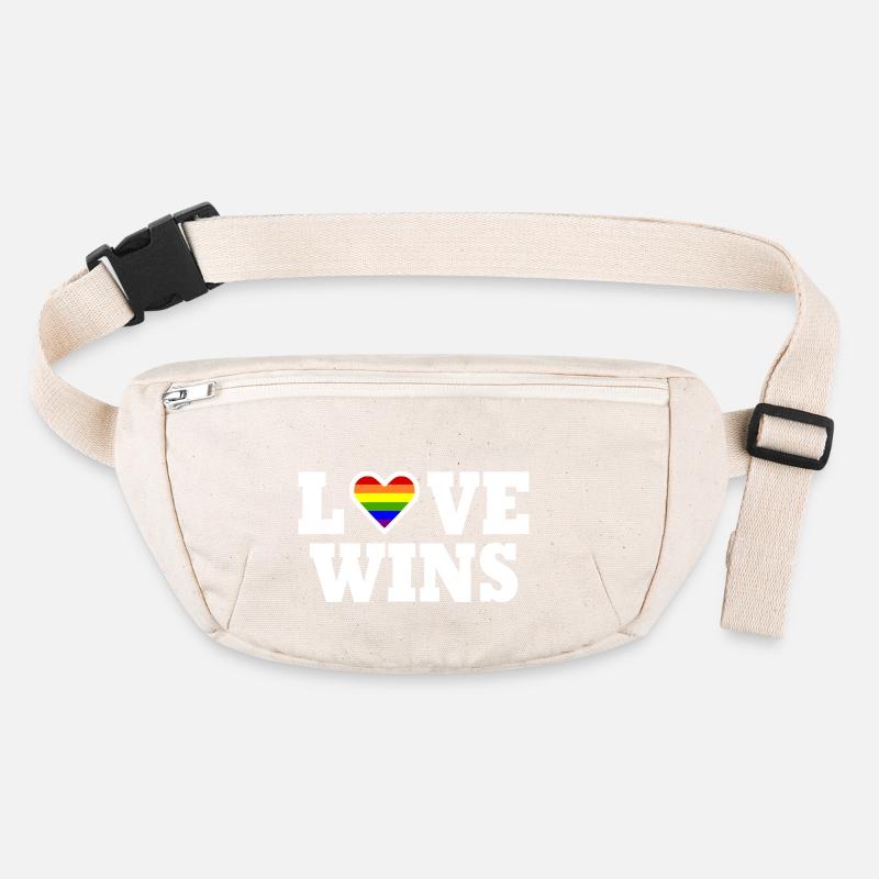 Love wins Stanley/Stella recycelte Gürteltasche