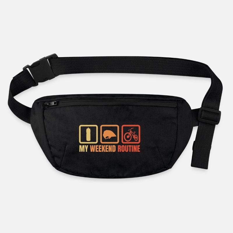 My weekend routine Stanley/Stella recycled Hip Bag 