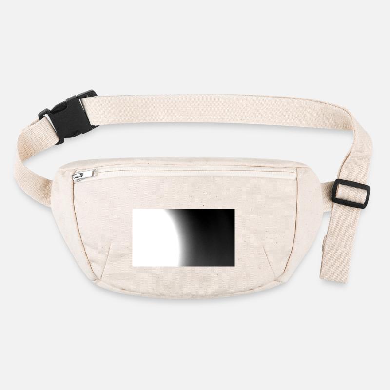 Moon Black & White 114 Stanley/Stella recycled Hip Bag 