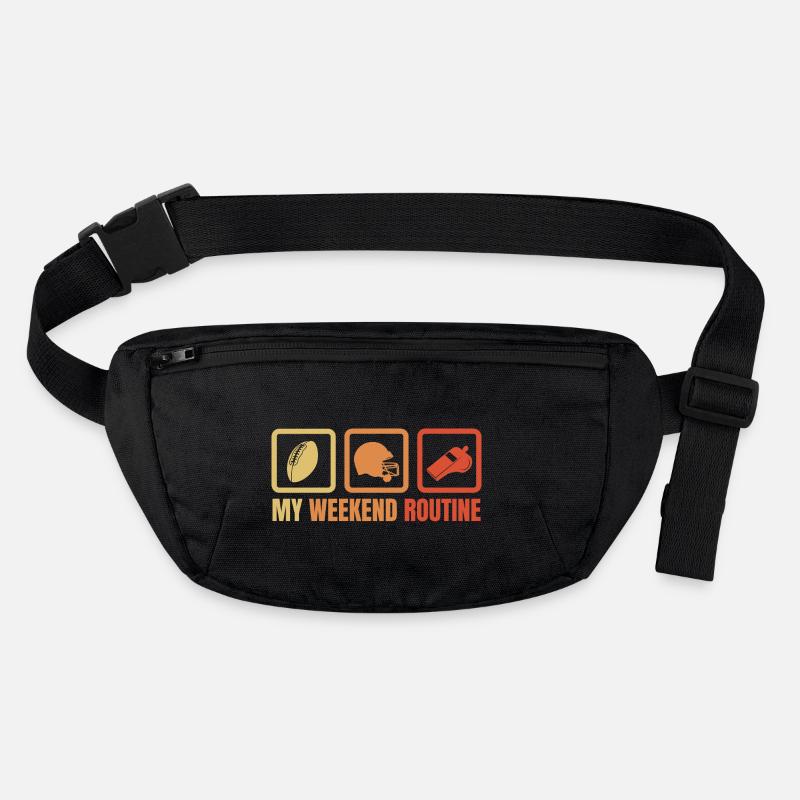 Footballer Weekend Routine Stanley/Stella recycled Hip Bag 
