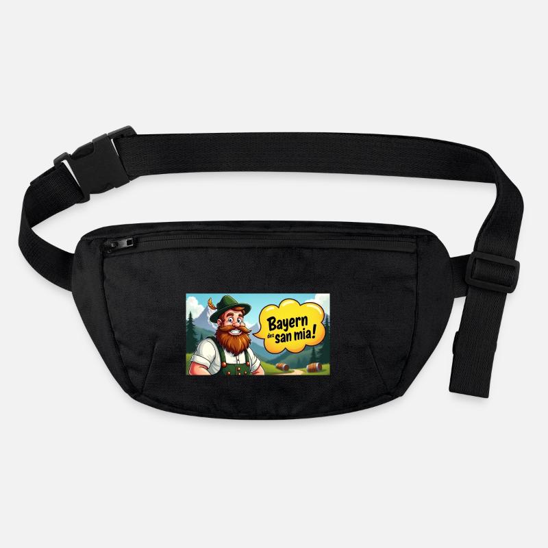 Bayern des san mia! Stanley/Stella recycelte Gürteltasche