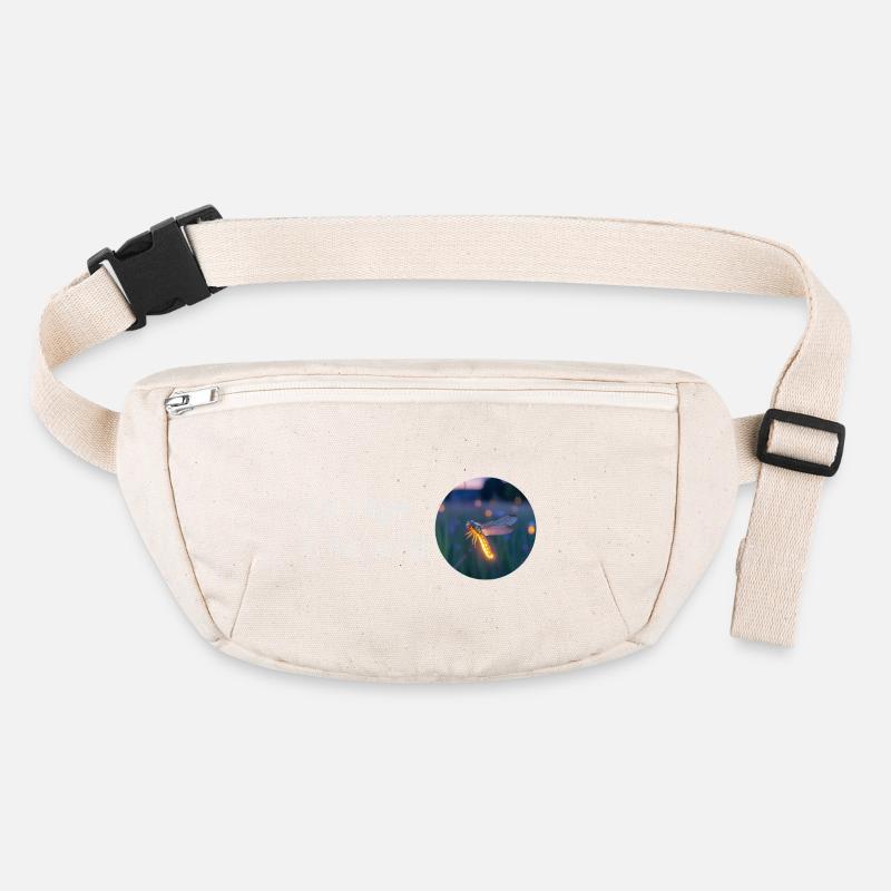 Sei ein Licht in dieser Welt – Glühwürmchen Stanley/Stella recycelte Gürteltasche