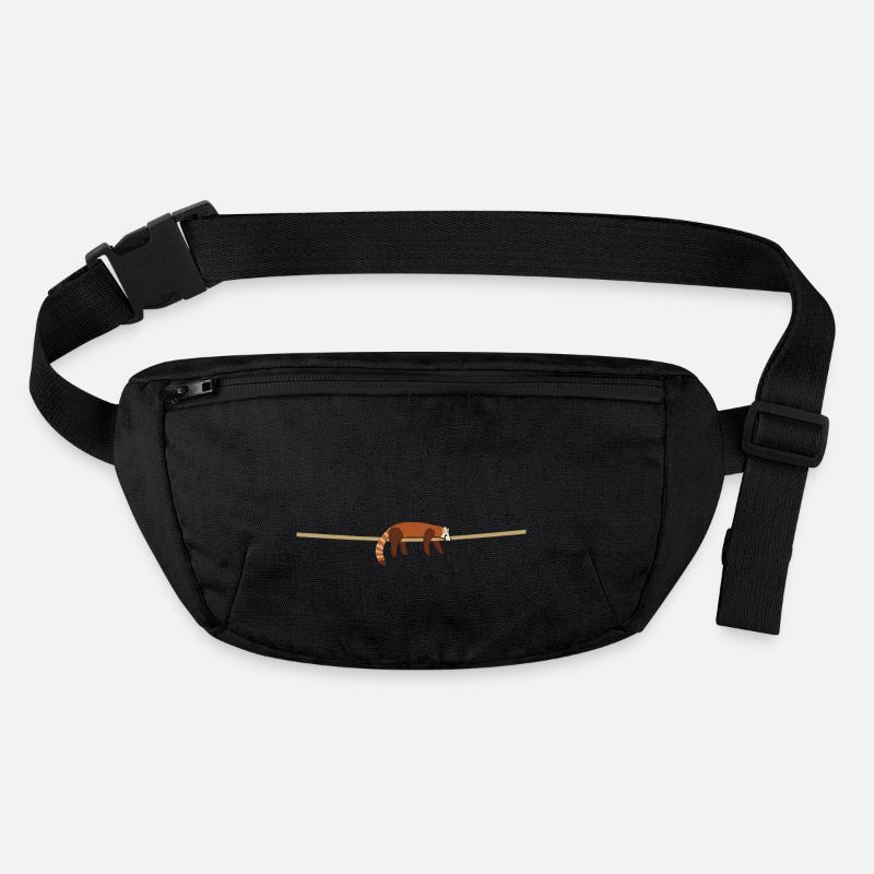 Roter Panda entspannt Stanley/Stella recycelte Gürteltasche