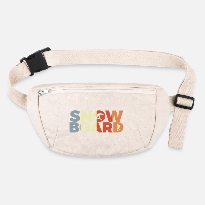 Amateurs de snowboard Sac banane recyclé Stanley/Stella