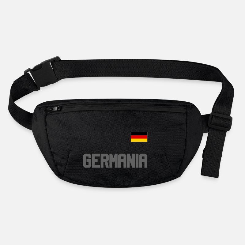 Germany jersey look GERMANIA with flag flag Stanley/Stella recycled Hip Bag 