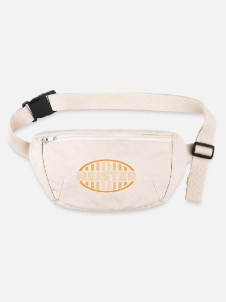 Master - Stanley/Stella recycled Hip Bag  - natural - Front