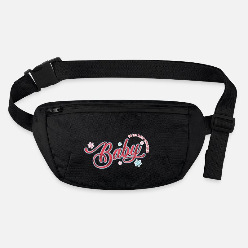 Baby it's cold outside Stanley/Stella recycled Hip Bag 